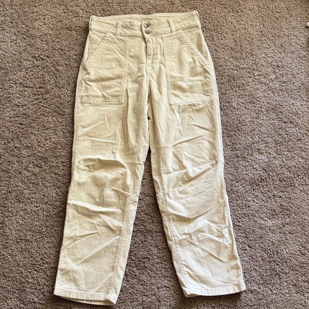 Pilcro Beige Cargo Pants